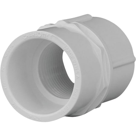 Charlotte Pipe And Foundry Female Schedule 40 3/4 in. PVC Adapter PVC 02101 0800HA